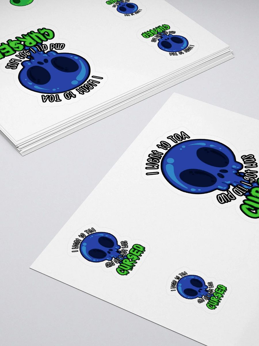 All I Got Was Cursed - Shaman - Sticker Sheet product image (4)
