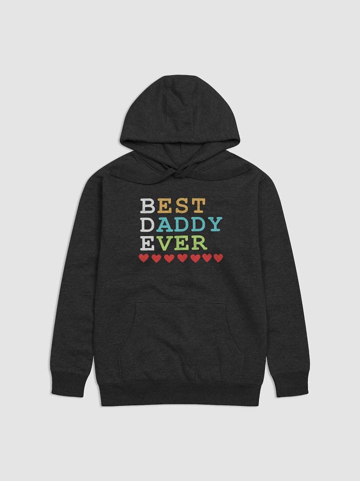 Best Daddy Ever Cotton Heritage Unisex Premium Hoodie product image (4)