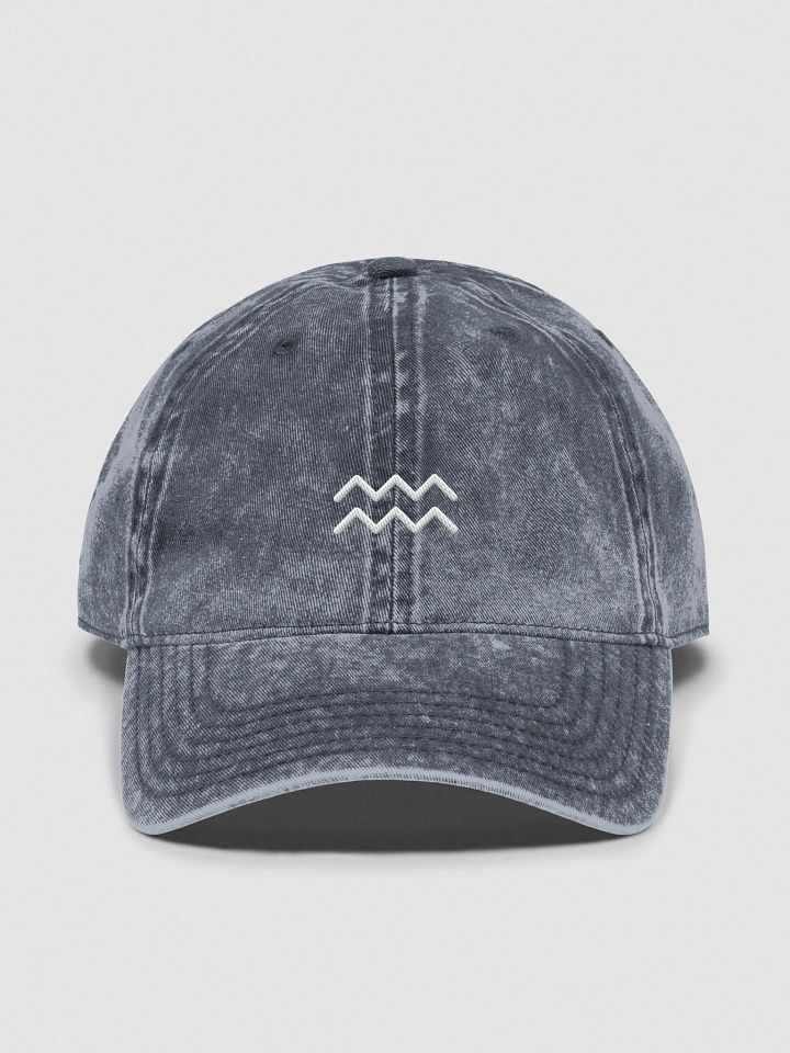 Aquarius Symbol Baseball Cap product image (1)