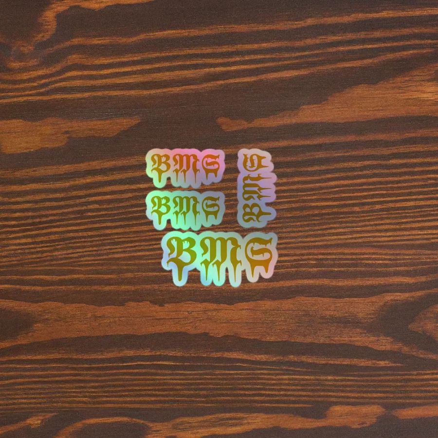 BMG Holographic Stickers product image (5)