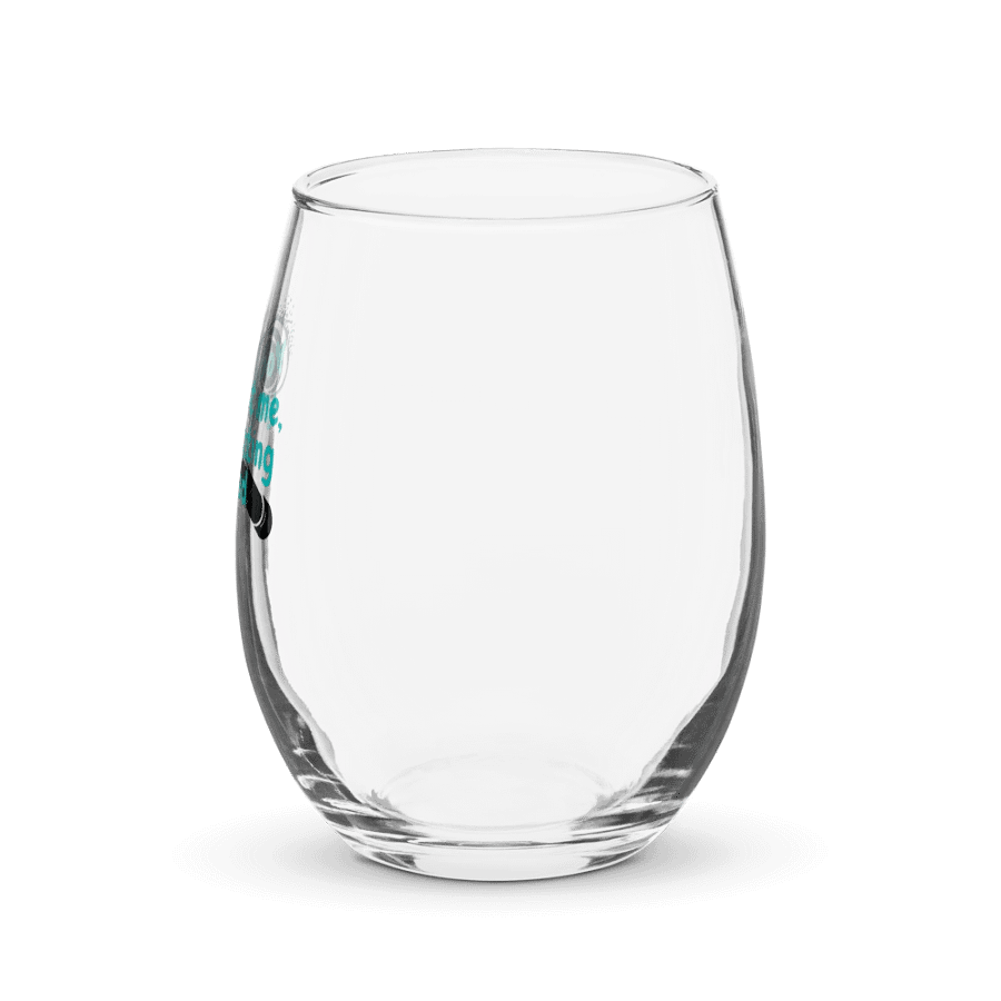 Click at me, I dare you Wine Glass product image (3)