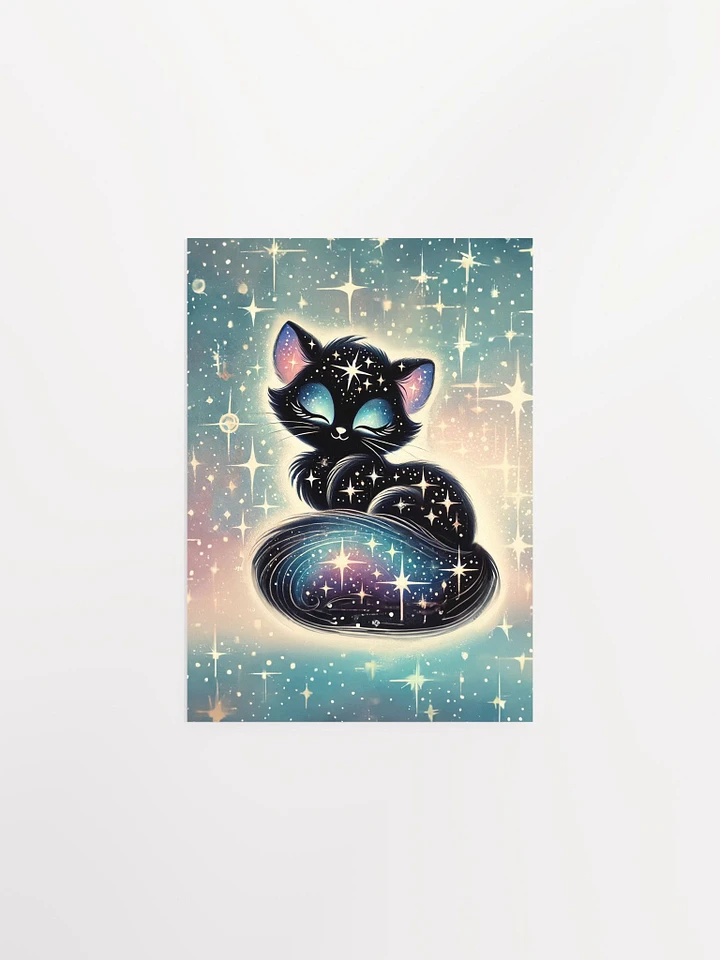 Celestial Kitty Cat Premium Matte Poster product image (6)