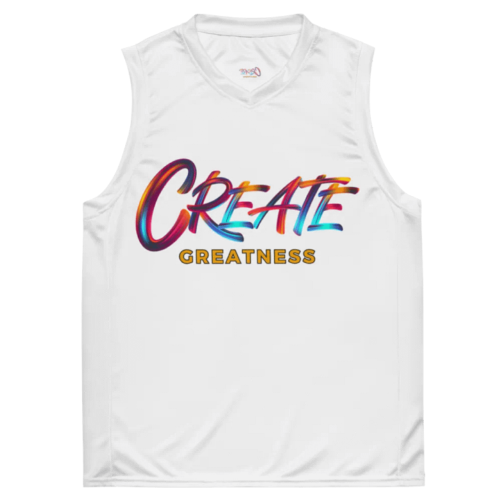 Create Greatness Energy Basketball Jersey product image (2)