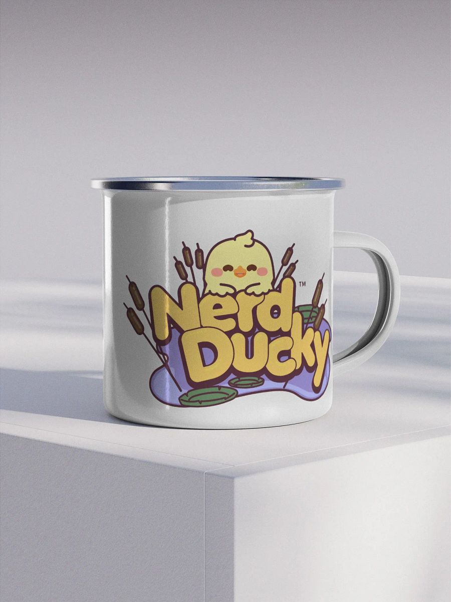Nerd Ducky Enamel Mug product image (4)