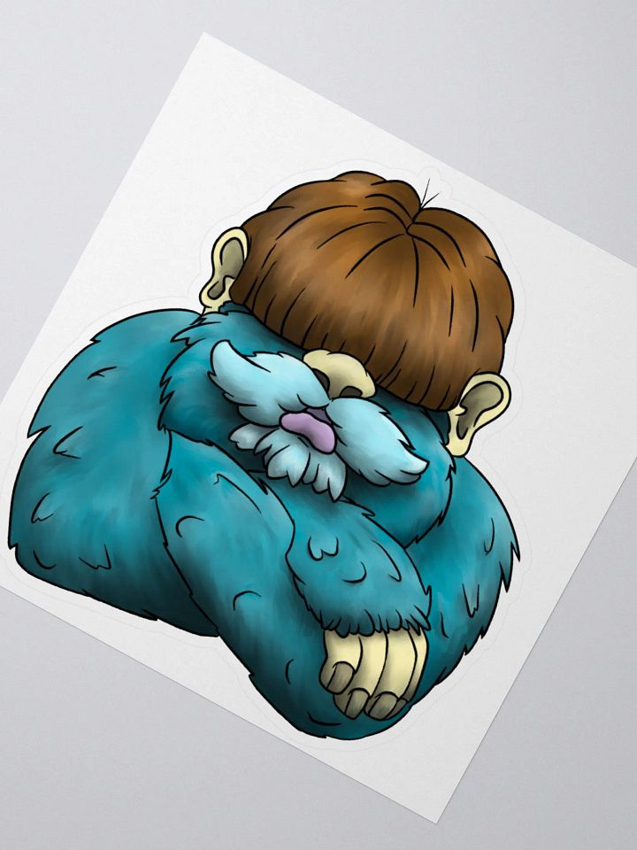 Abominable Haircut Sticker product image (2)