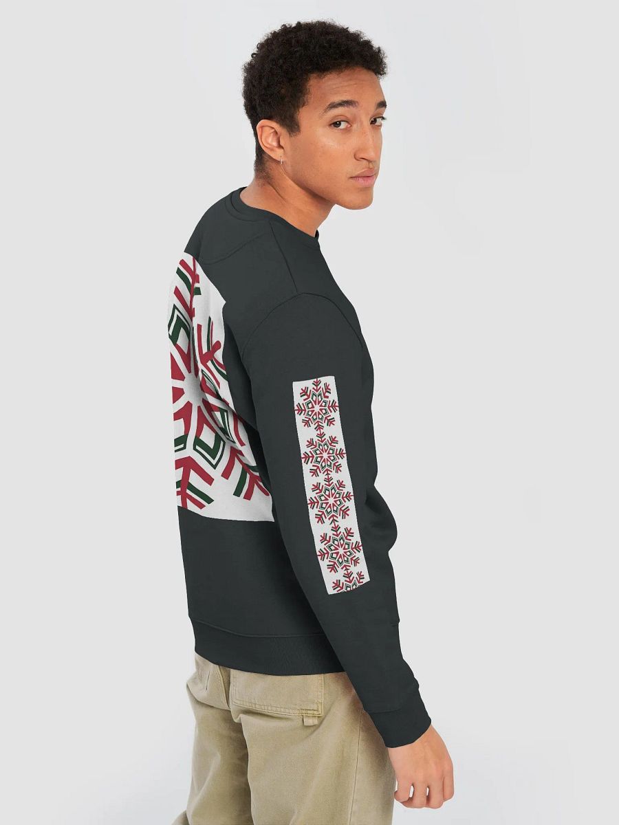 Modern Snowflake Symmetry Eco Sweatshirt product image (8)