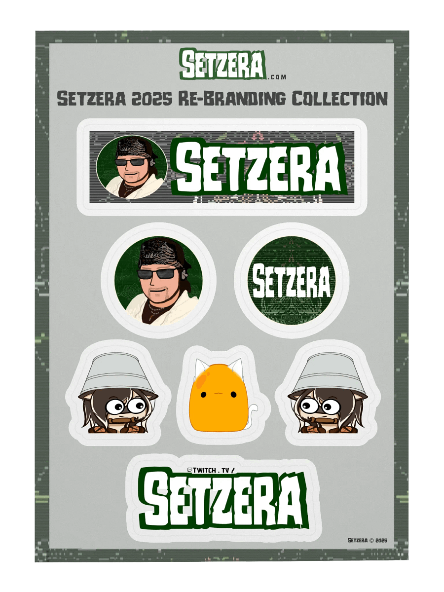 2025 Re-Branding Collection Sticker Pack product image (1)