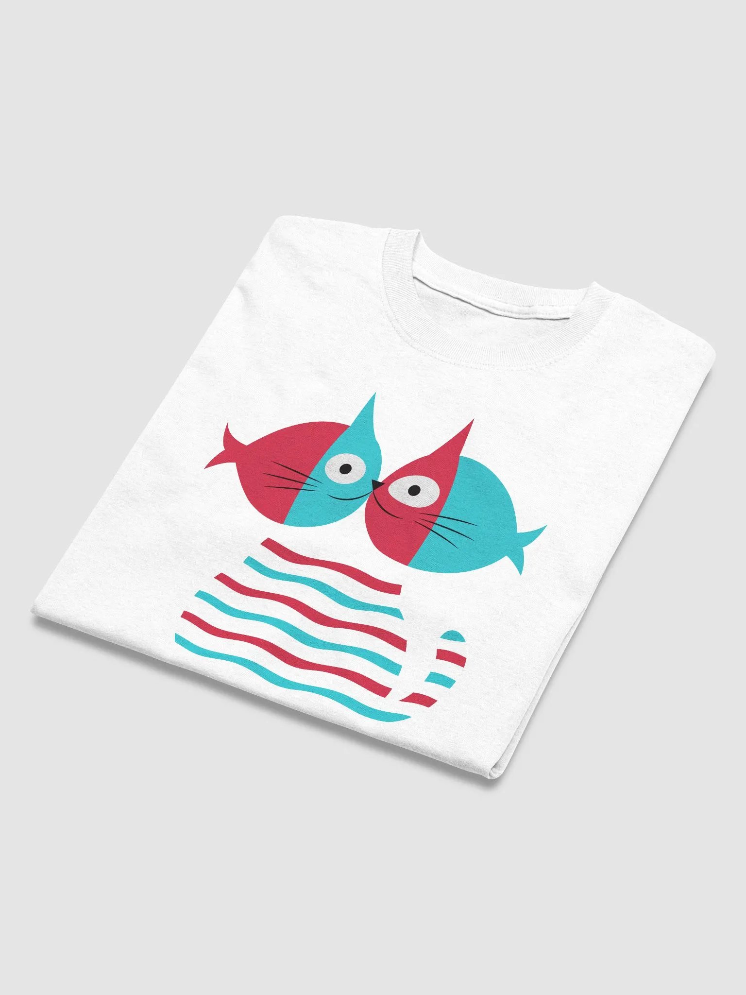Pisces Heavyweight Unisex T-Shirt product image (3)