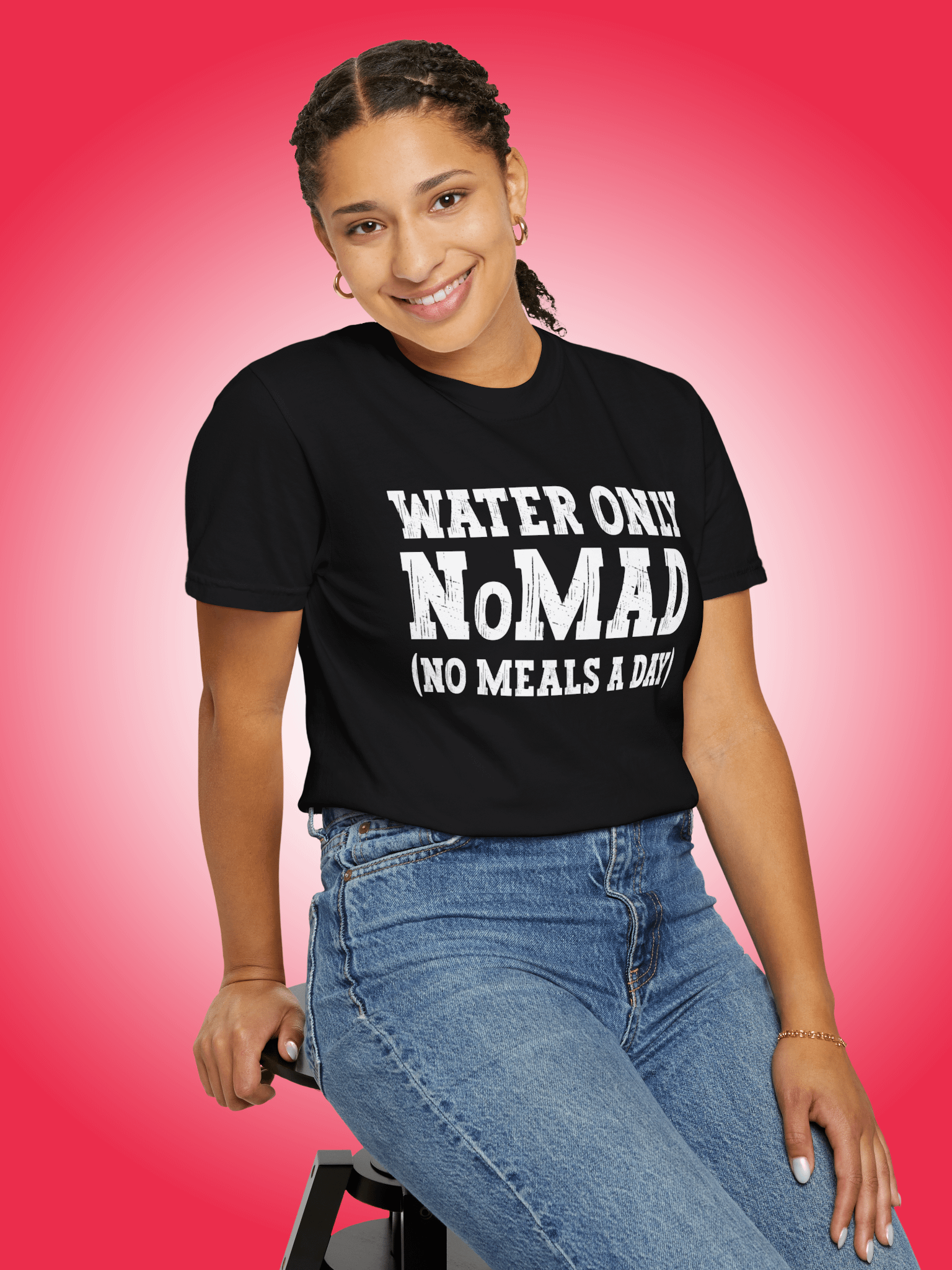 Water Only NoMAD | No Meals A Day | Fasting Shirt product image (1)