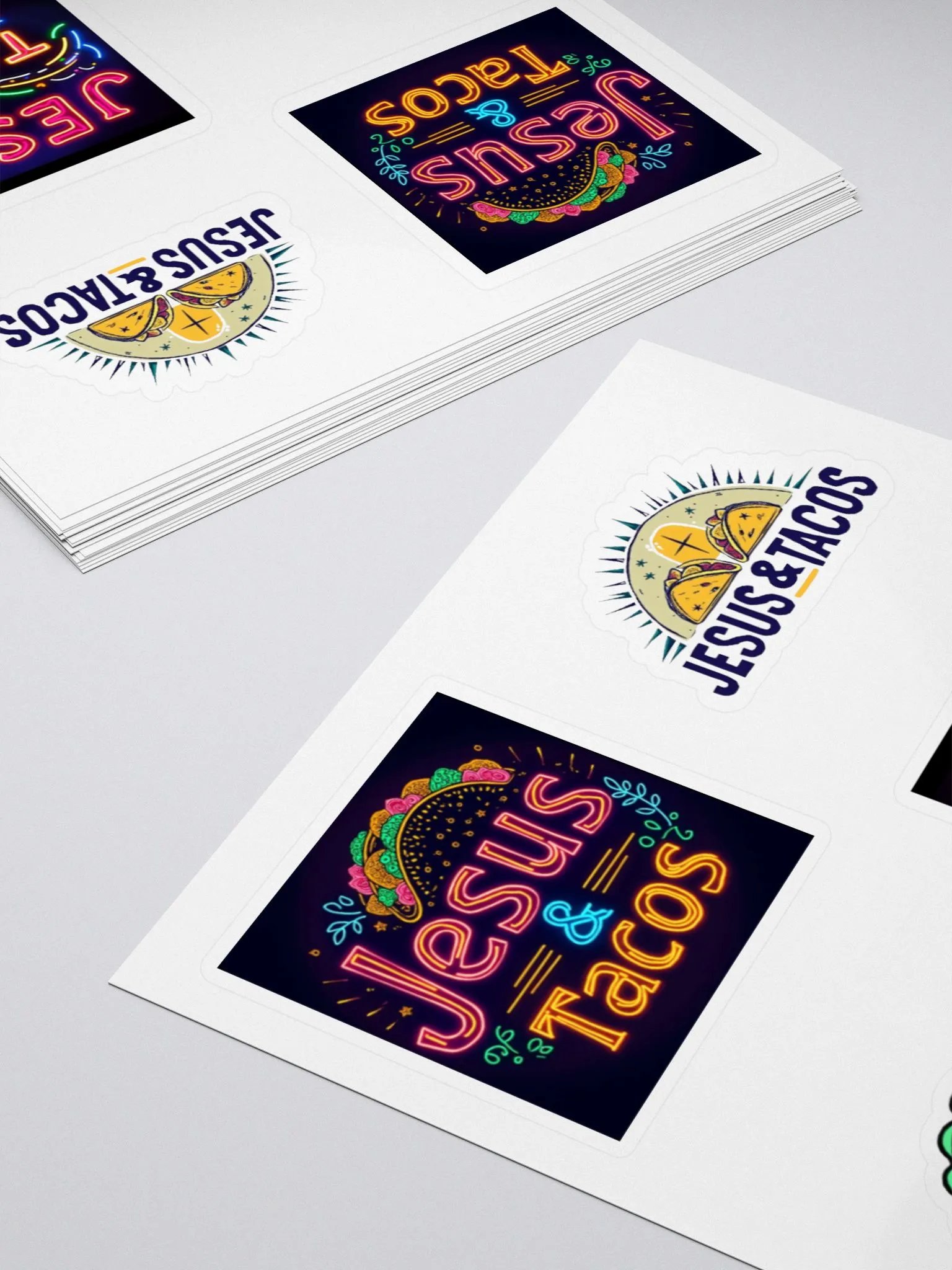 Jesus & Tacos Stickers product image (4)