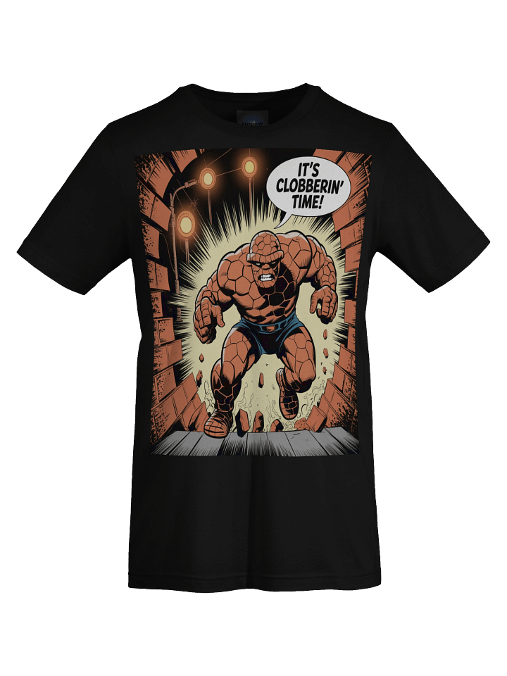 The Thing Clobberin' Time Supersoft T-Shirt – Ever-Lovin' Blue-Eyed Rampage product image (1)