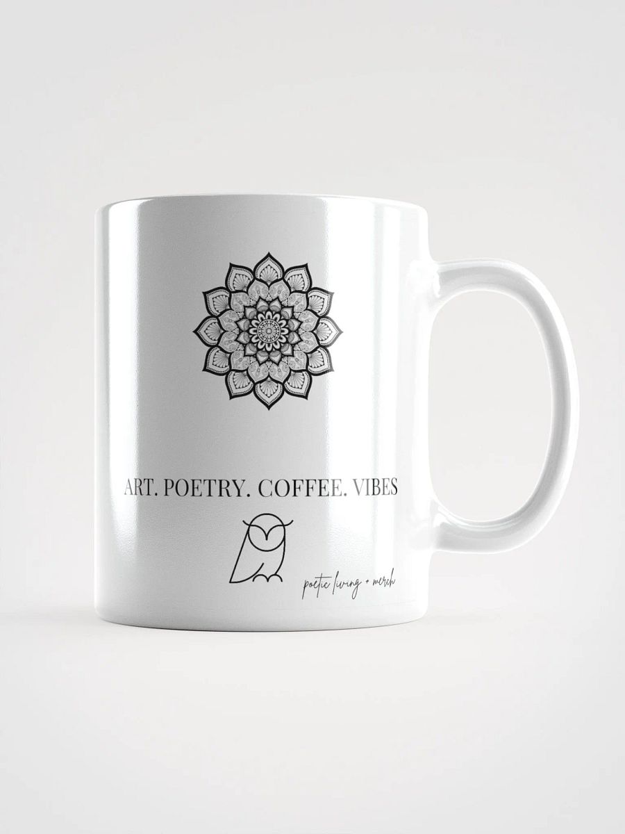 art poetry coffee vibes - minimalist mug product image (1)