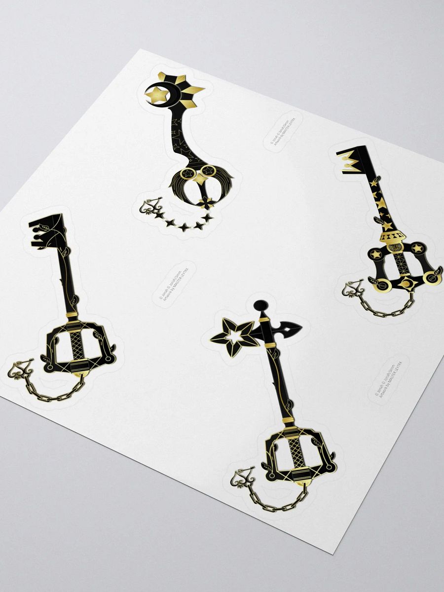 Vicennial Trace Keyblade Sticker Sheet 1 product image (3)