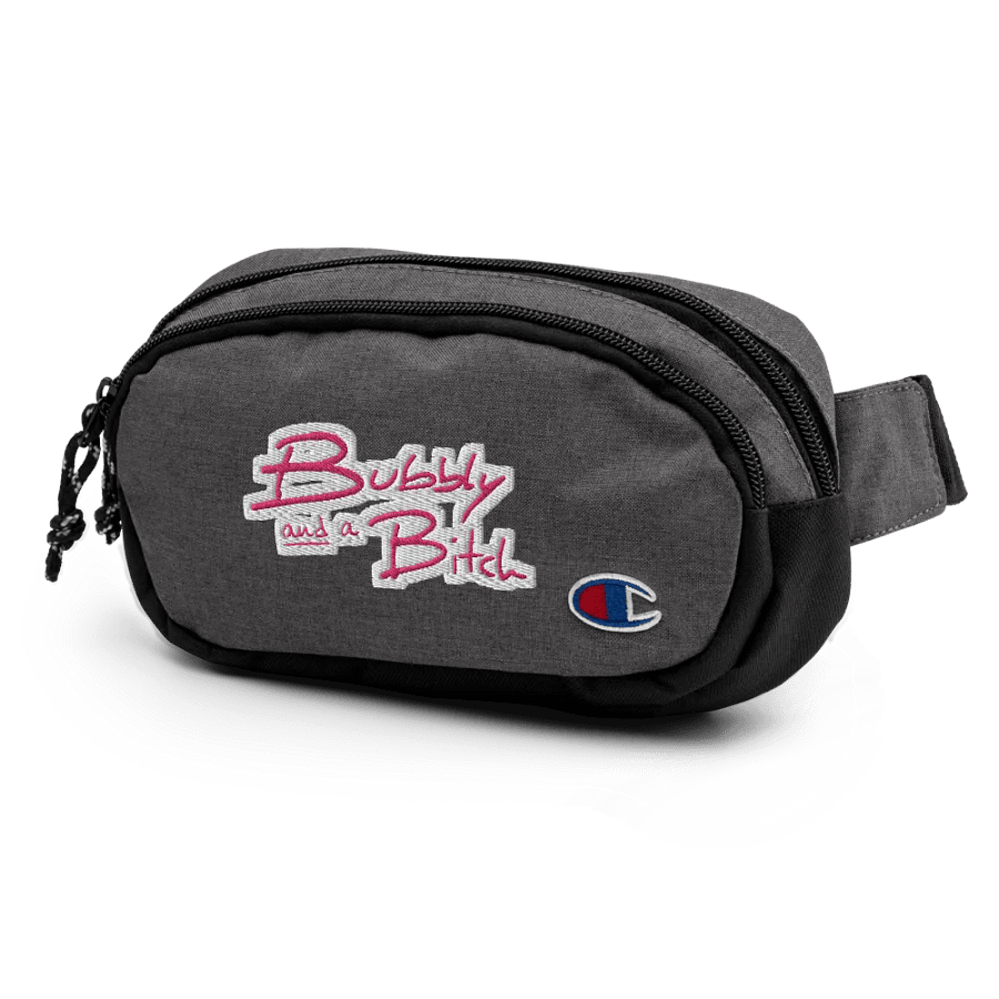 Bubbly and a B (pink bubble design) champion fanny pack product image (4)
