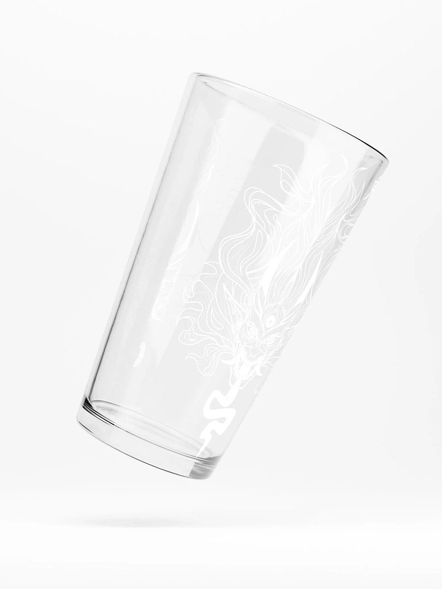 BLACK AND WHITE ONI | Drinking Glass product image (4)