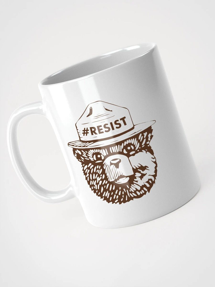 Smokey RESIST BEAR Ceramic Coffee Tea Mug Cup Cafe product image (3)
