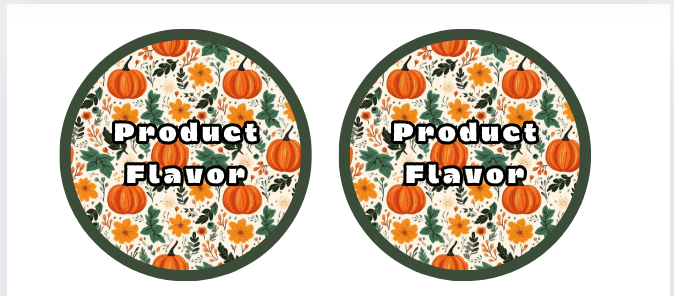 Pumpkin Patch Delight Label Template Bundle product image (6)