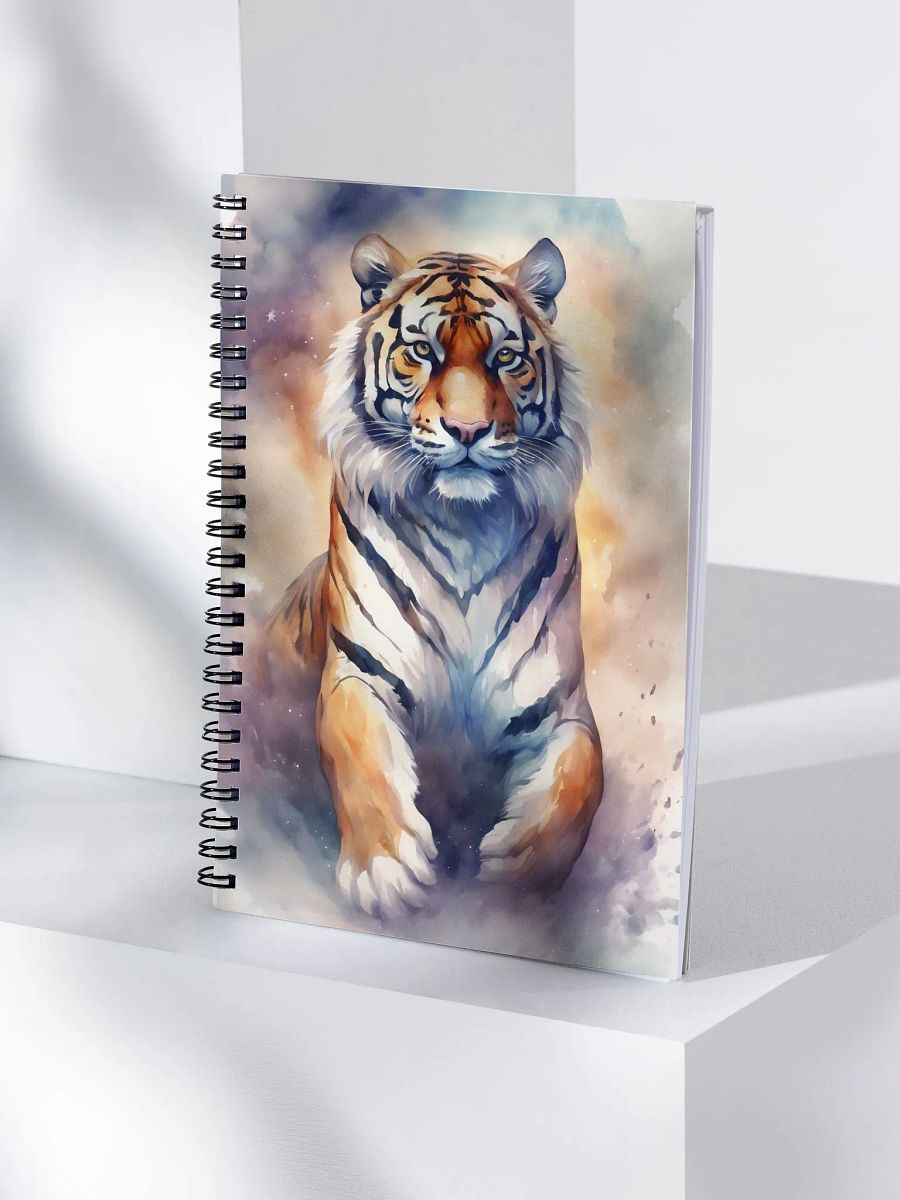SPIRAL NOTEPAD TIGER TWO product image (4)