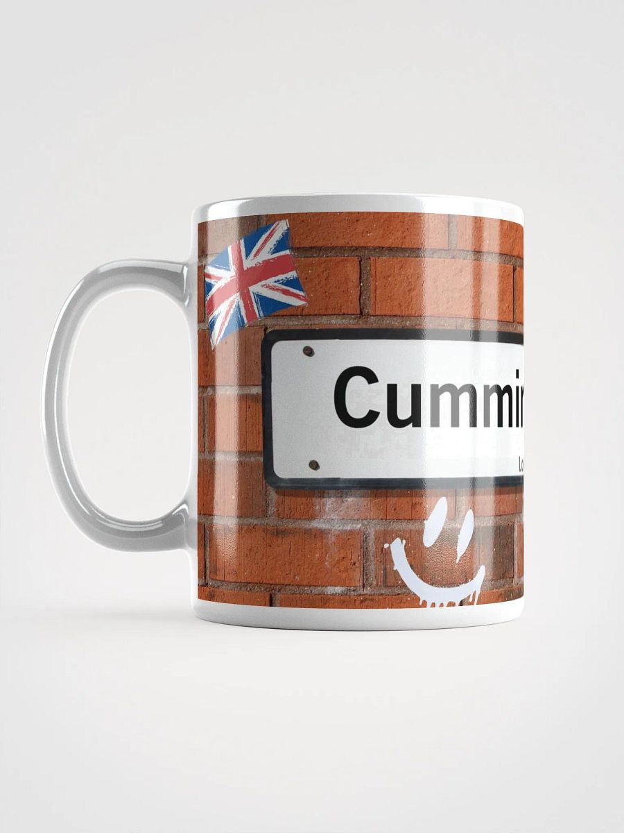 Cumming Street Mug - Rude British Street Signs product image (6)