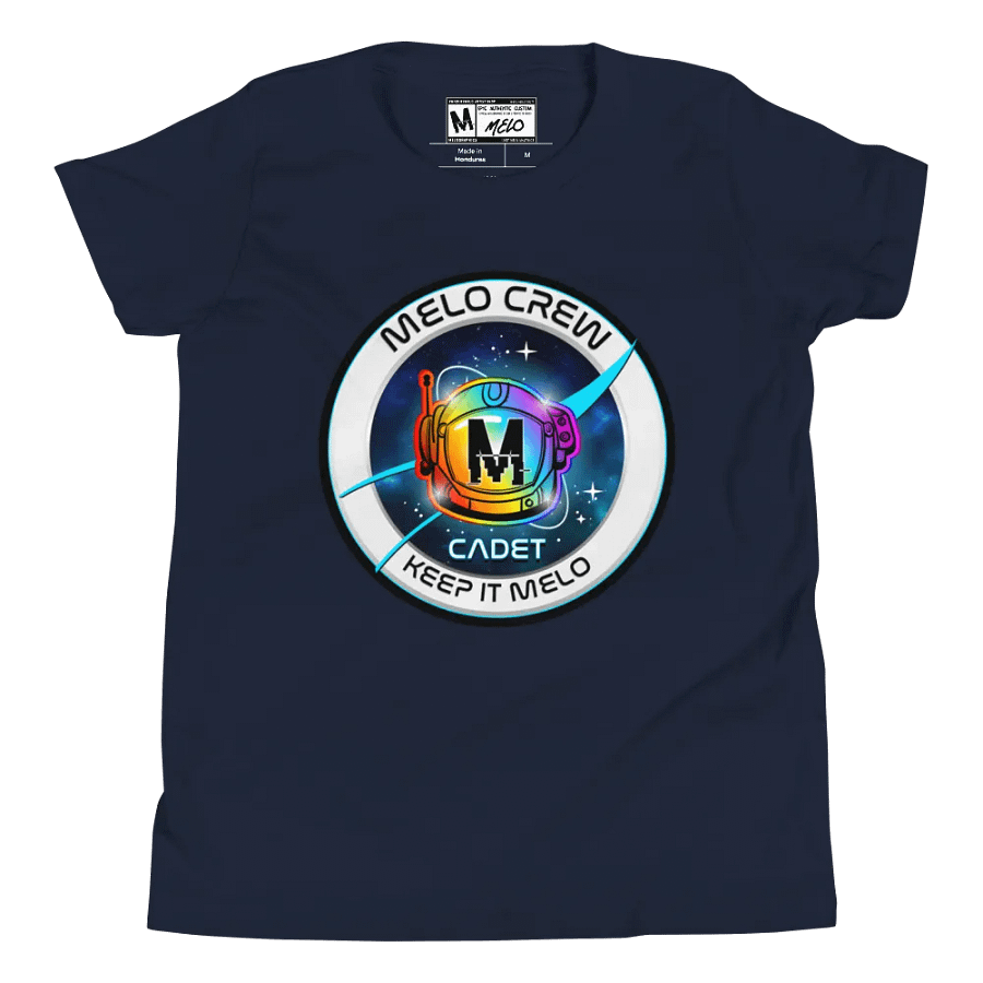 #MeloCrew Badge: Cadet - Basic Youth T-Shirt | #MadeByMELO product image (4)