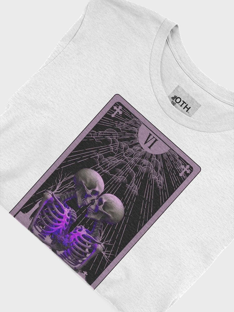 The Lovers Skeleton Tarot T-Shirt product image (3)