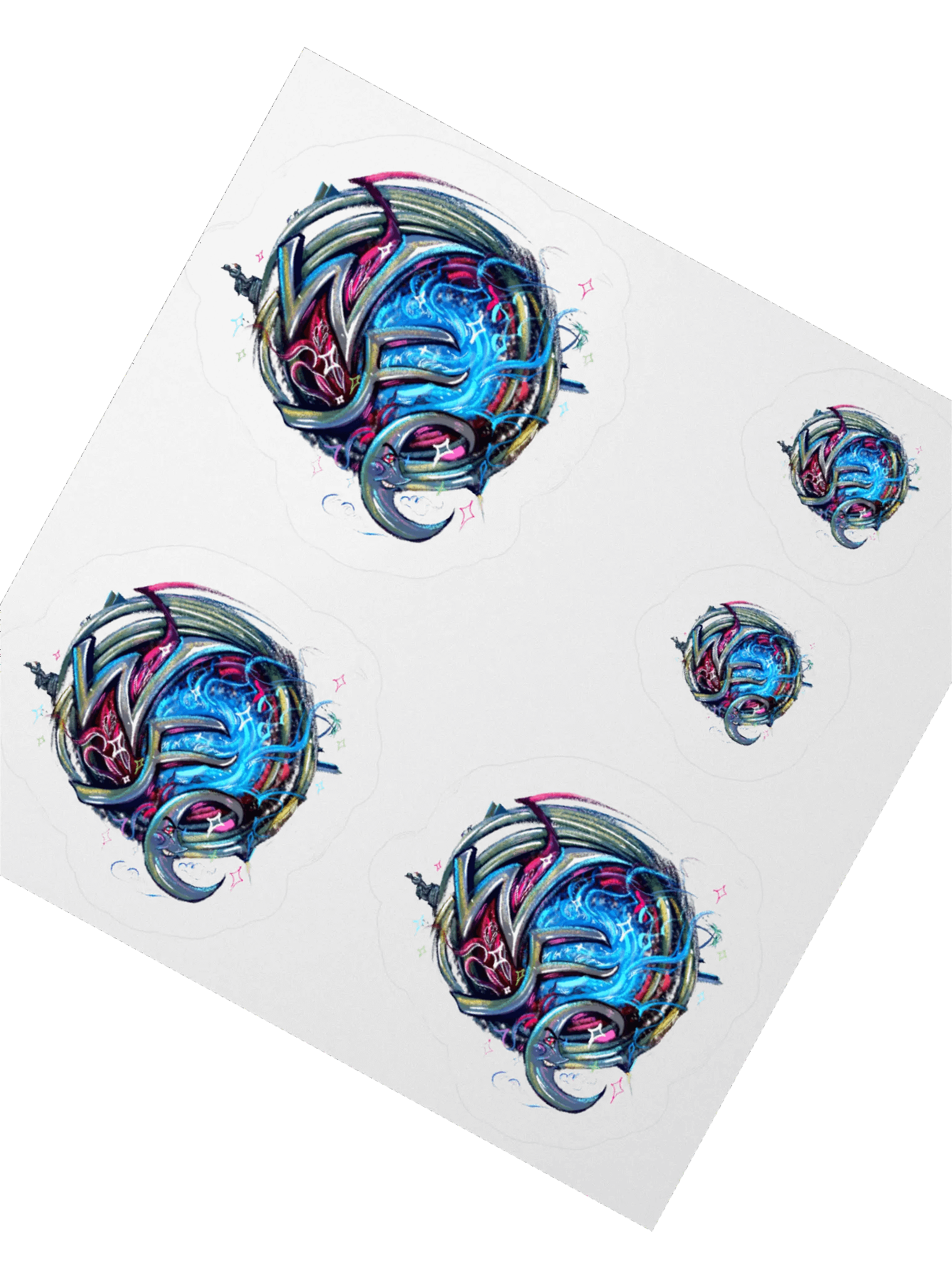 World's Faire Carnival [Night] - Sticker Sheet product image (2)