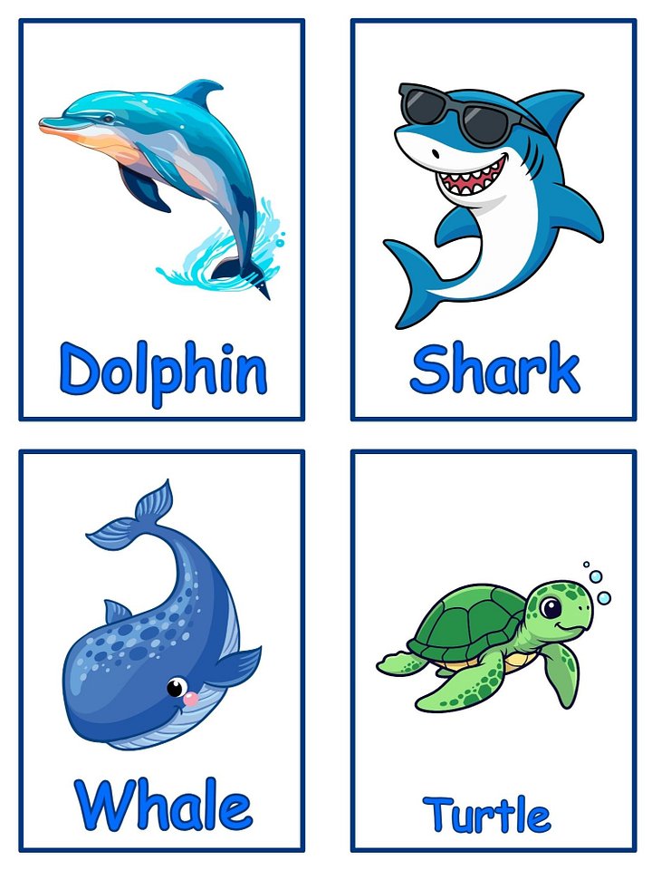 Printable Flashcards: Animals product image (2)