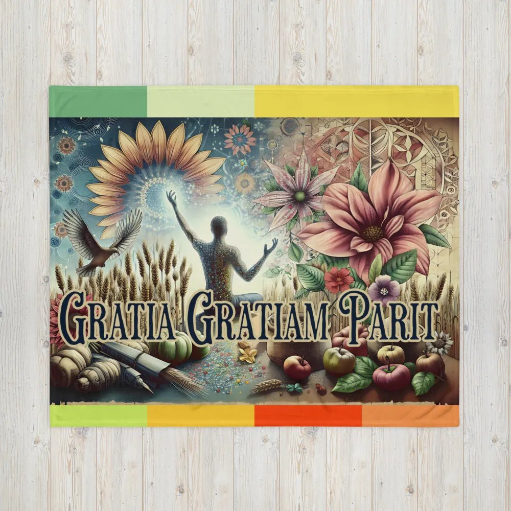 Gratia Gratiam Parit Blanket product image (4)