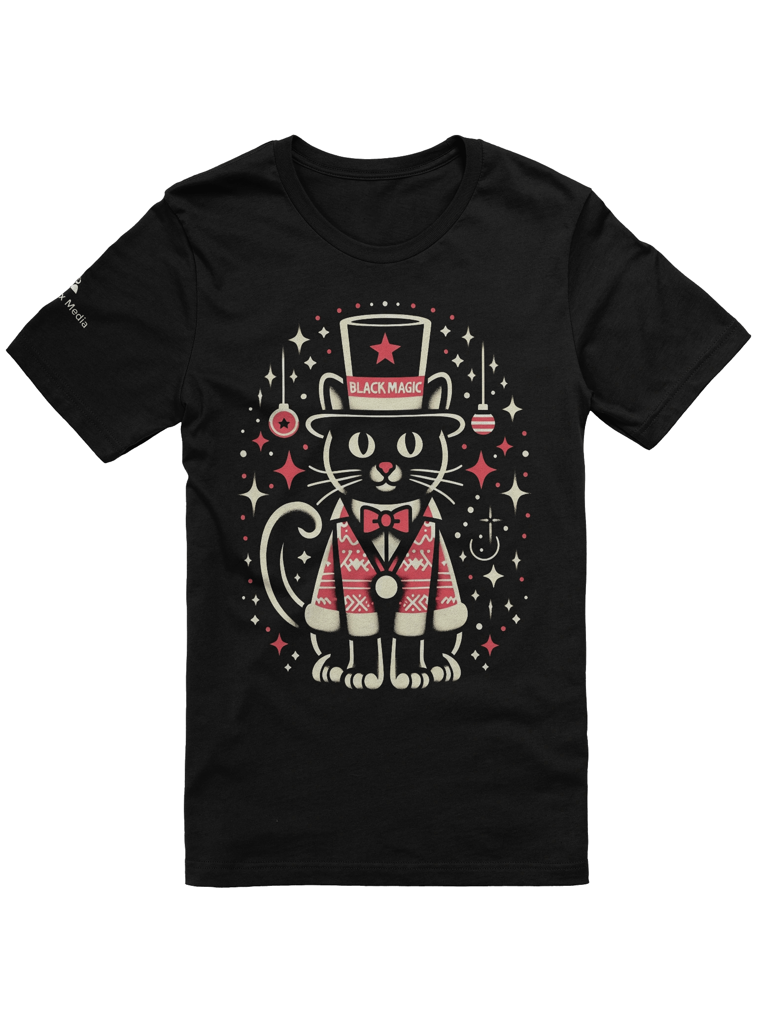 Black Magic Christmas Cat (Available in black) product image (1)