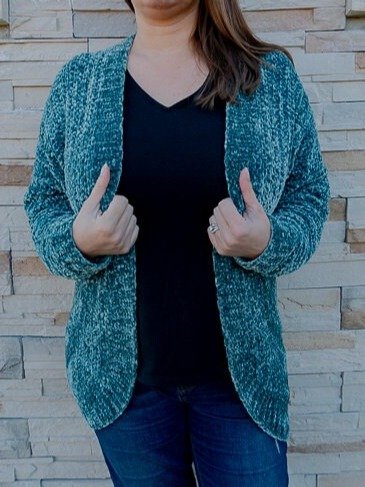 Velvet Cardi Crochet Pattern product image (2)