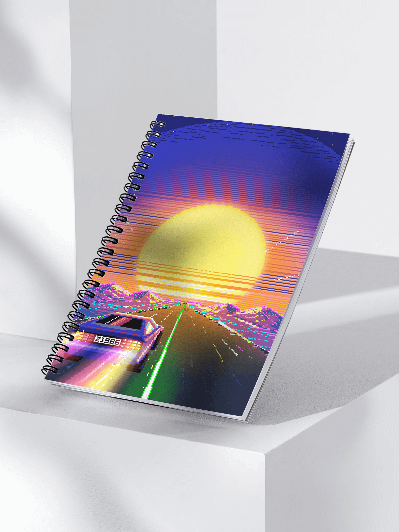 Synth City - Sunset - Notebook product image (3)