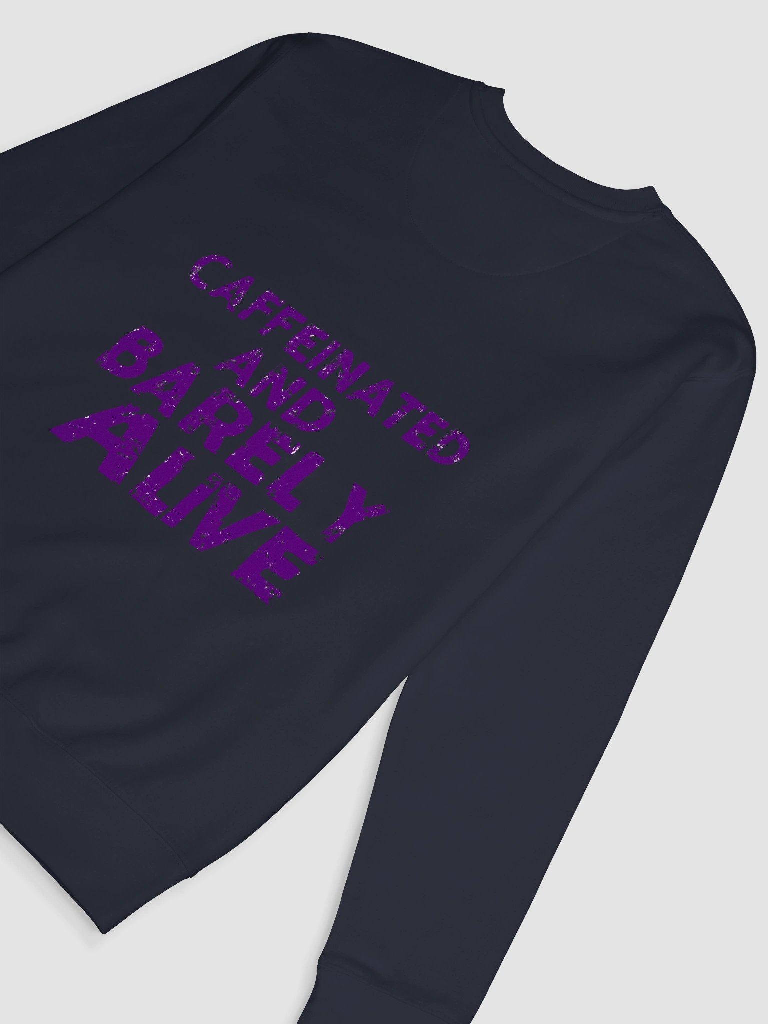 CupcakeDiva80 Caffeinated Logo unisex Jumper product image (86)