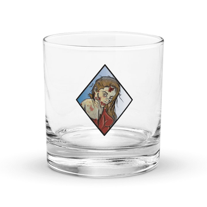 Sinister Zombie Rocks Glass product image (1)