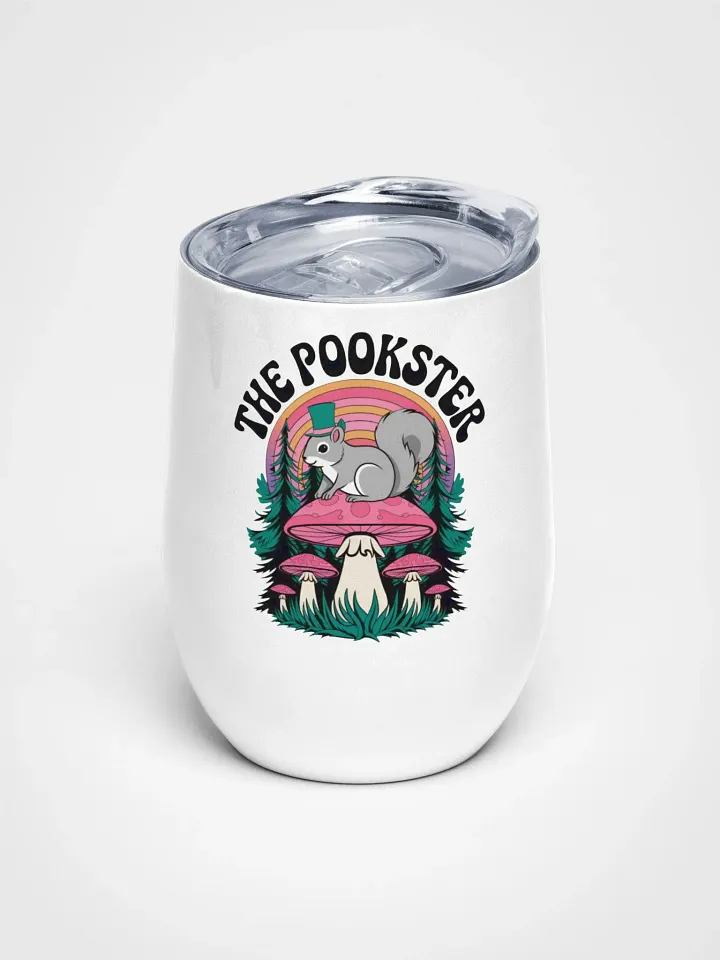 Sunset Squirrel Wine Tumbler product image (1)