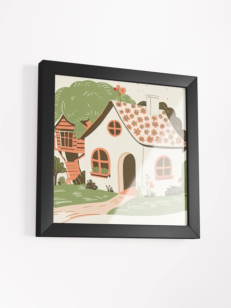 House & Treehouse Framed Poster product image (3)