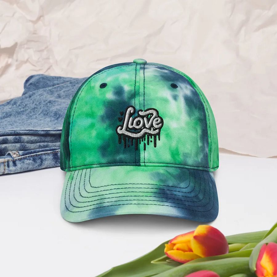 Love Tie-Dye Dad Hat product image (3)