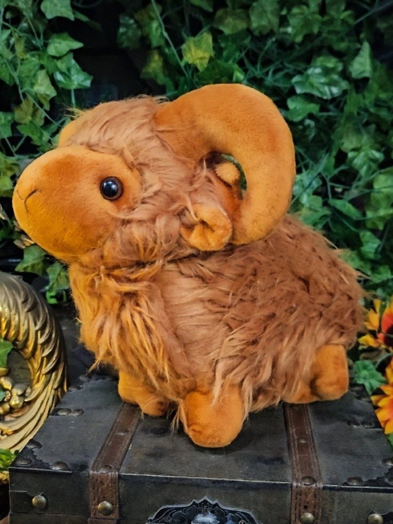 The Armored Kingdom Baby SnuggleHorn Sheep Plushie product image (4)