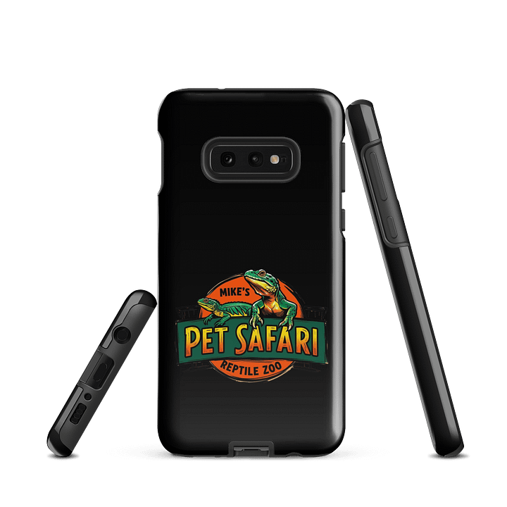 Pet Safari Reptile Zoo Logo Tough Samsung® Case product image (2)