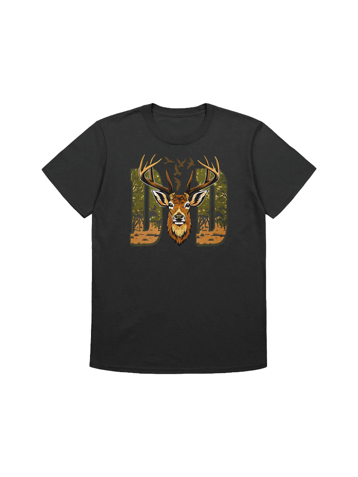 Deer Dad - Hunting Father's Day Graphic T-Shirt product image (5)