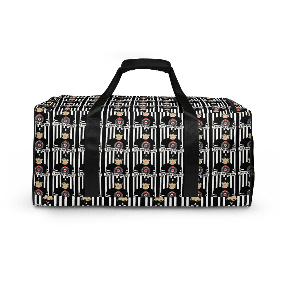 Grobari Čikago KK Partizan All-Over Print Duffle Bag product image (1)