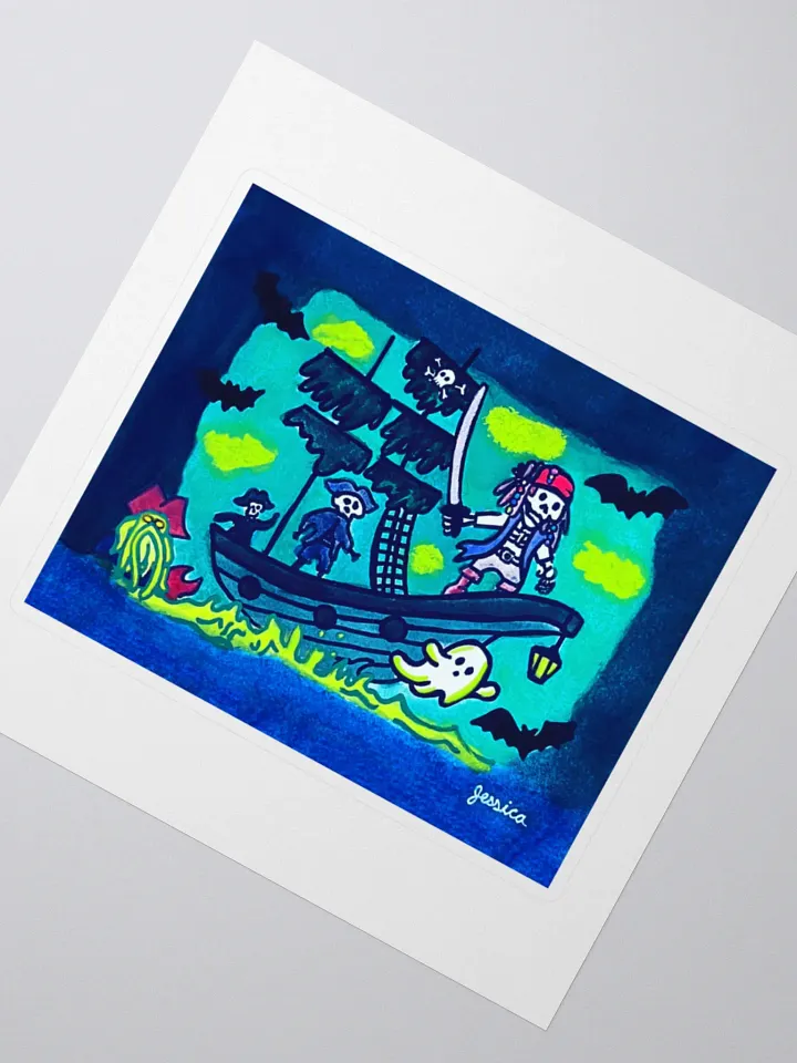 Haunted High Seas Sticker product image (2)