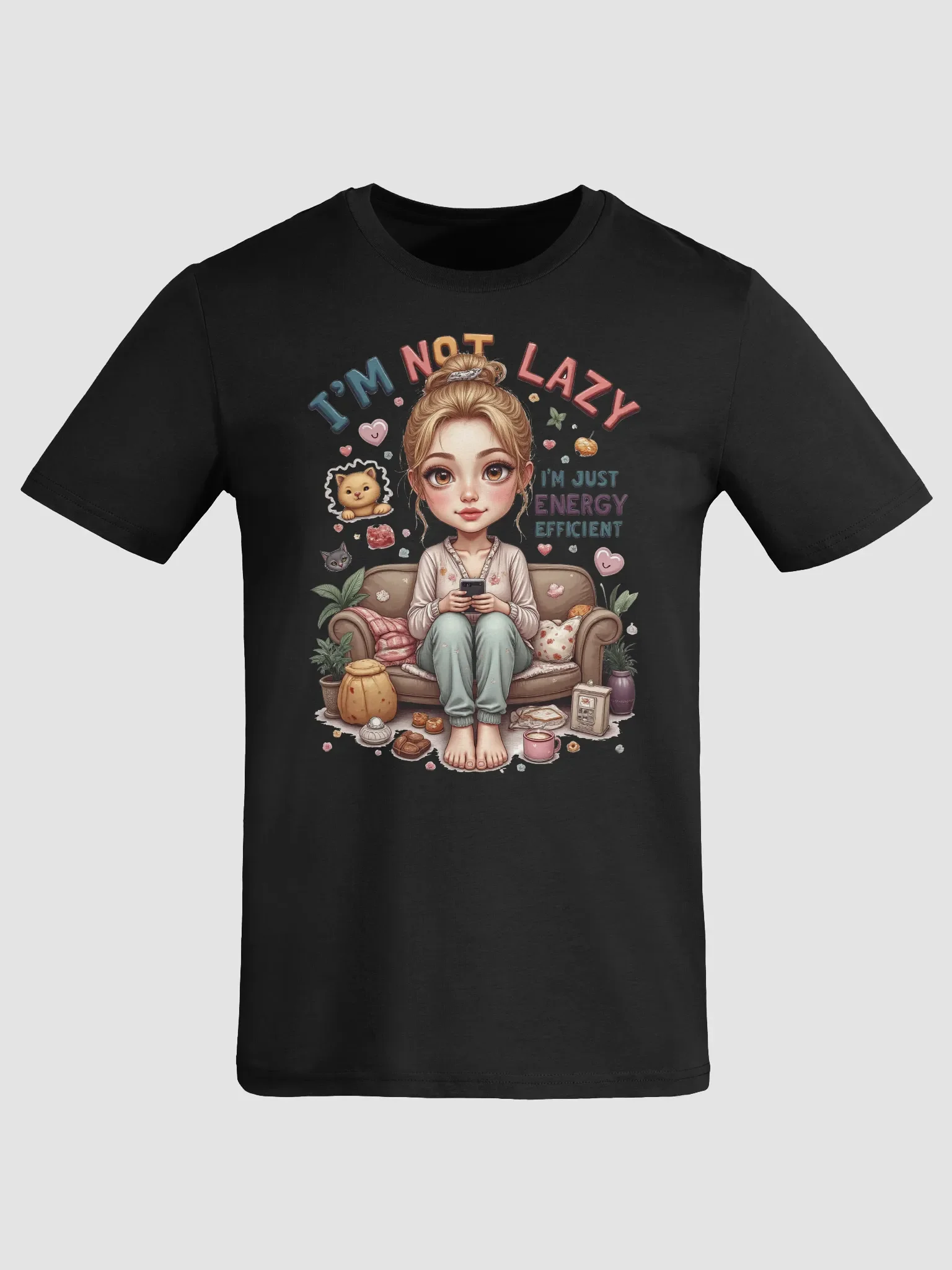 I'm Not Lazy I'm Energy Efficient Tee product image (2)