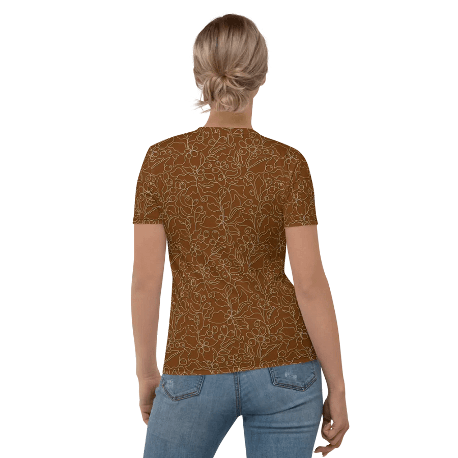 Coffee Fuels the Art All Over Print T-shirt product image (5)