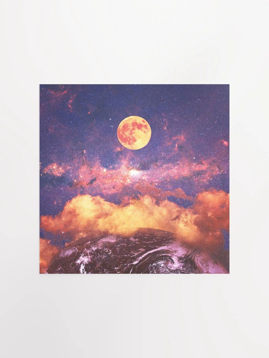 Lunar Harmony: The Moon and Earth product image (1)