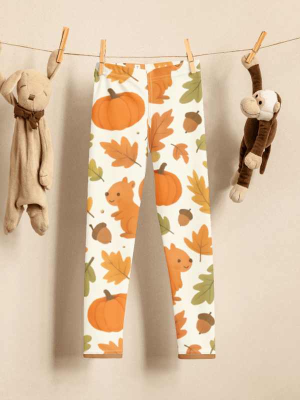 Little Autumn Adventures Kids Leggings product image (1)