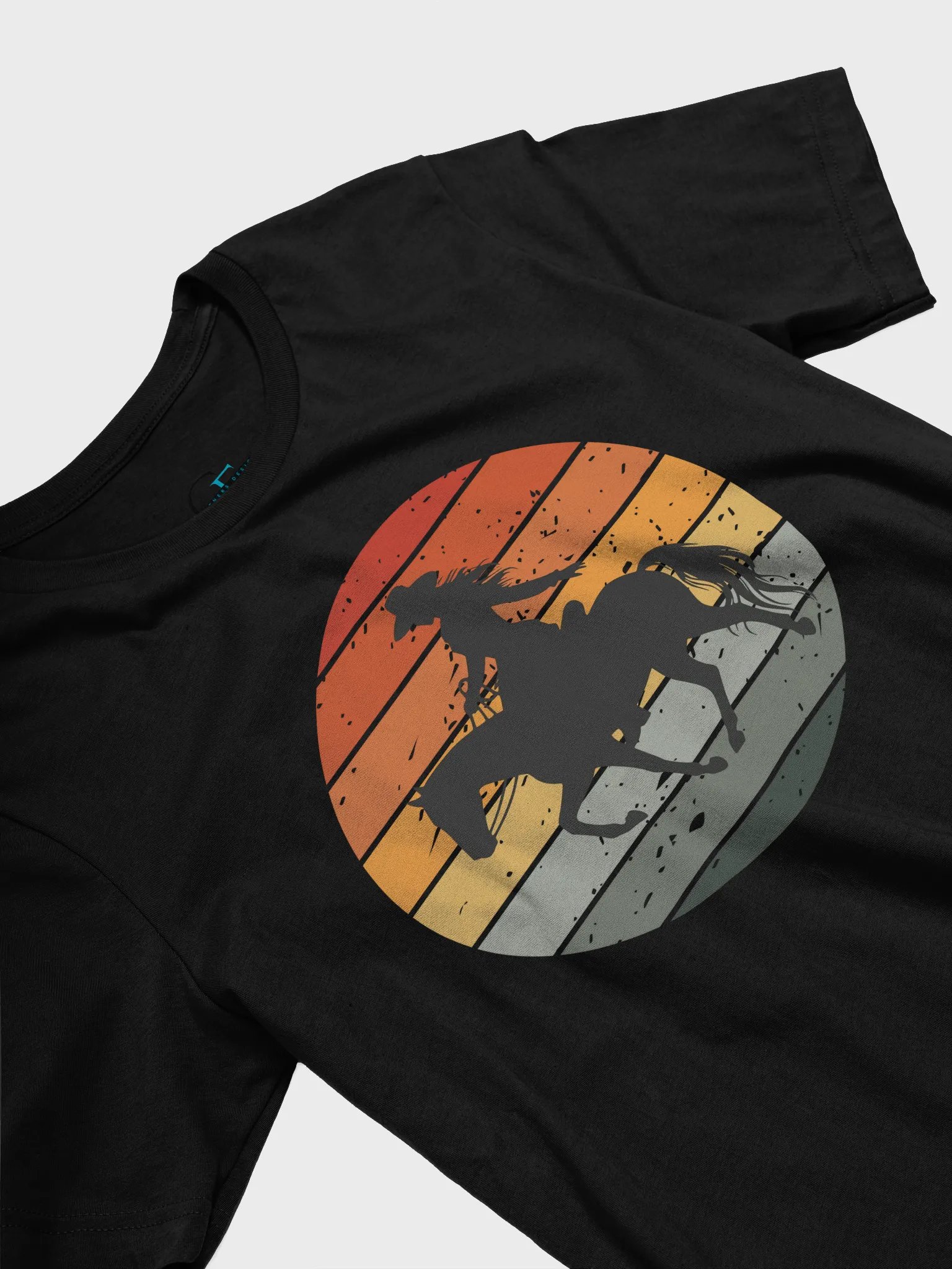 Cowgirl Sunset Funky Bella Canvas Tee product image (24)