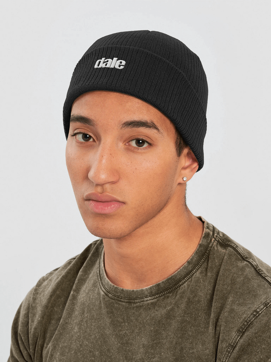 Organic Lines Ribbed Beanie product image (3)