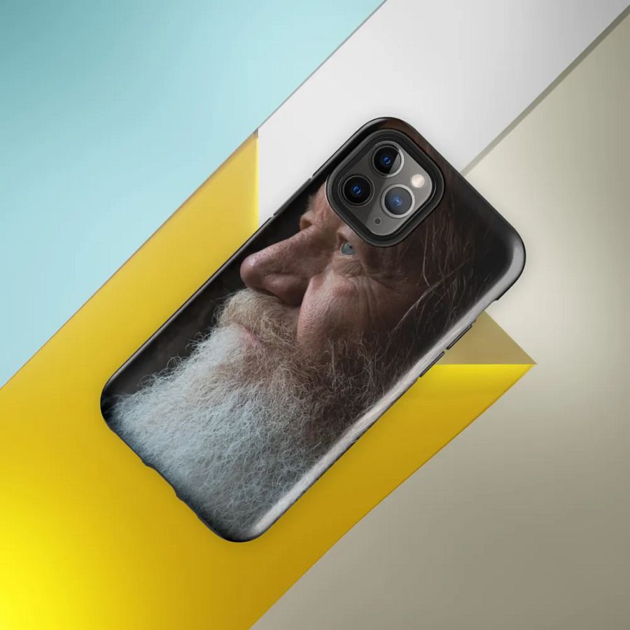 Elderly Man Portrait Phone Case - A Touch of Humanity product image (33)