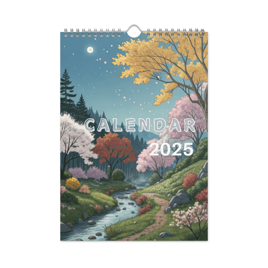 MAGICAL ANIME SEASONS WALL CALENDAR 2025 product image (3)