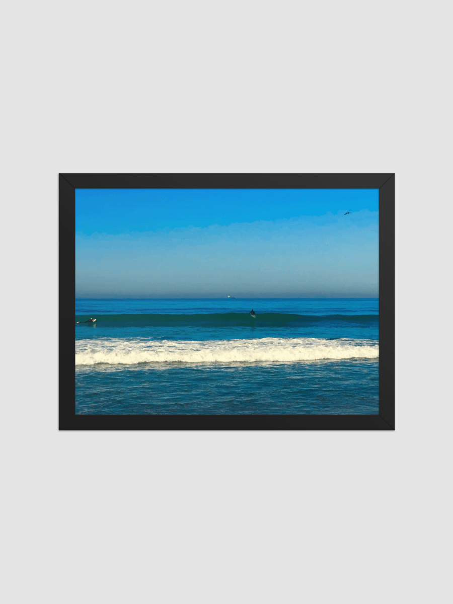 Crashing waves Framed photography Poster product image (2)